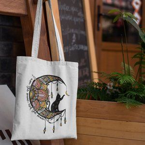 I am the Moon & The Moon is Me Tote